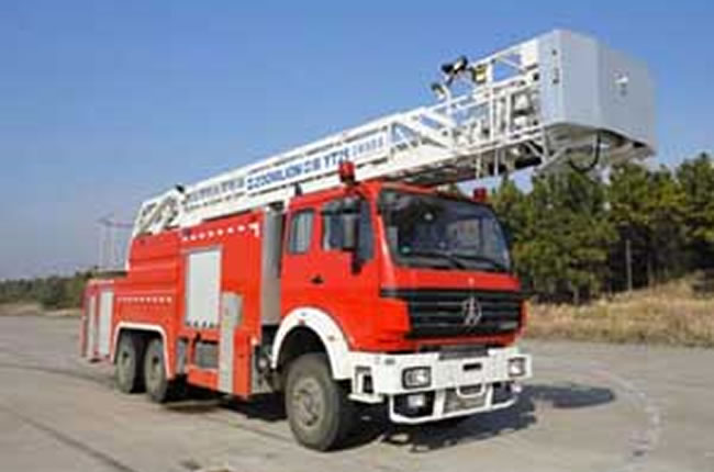 ZLJ5290JXFYT25型云梯消防车车身图片