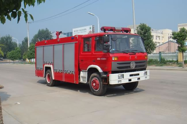 JDF5151GXFSG70A型水罐消防车车身图片